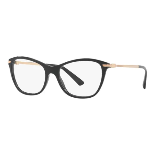 BVLGARI Металлические ацетатные оправы для очков нерегулярная форма женские черные