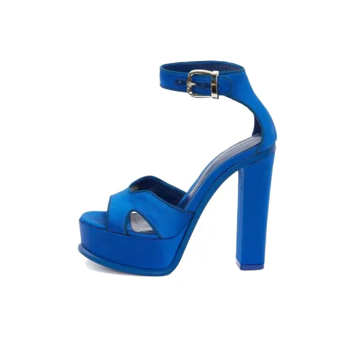 Alexander McQueen One Ремень Сандалии Женские Синие
