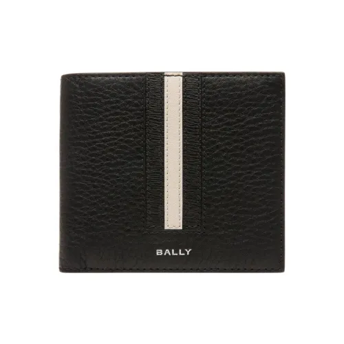 BALLY Кошелек из коровьей кожи стандартный мужской черный