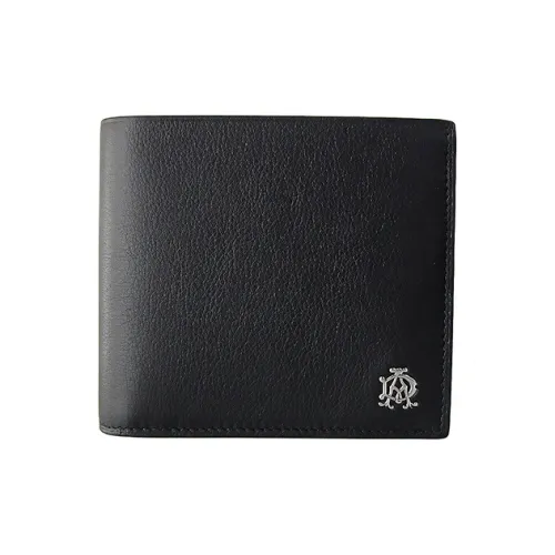 Dunhill Кошелек из коровьей кожи мужской черный