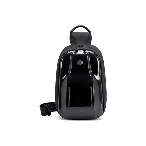 ARCTIC HUNTER Полиэстер Сумка через плечо Слинг-сумка Сумка на пояс Средняя Унисекс Черный Серый