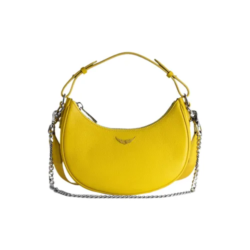 Zadig Voltaire Сумка из коровьей кожи сумка через плечо сумка через плечо стандартная женская праздничная желтая