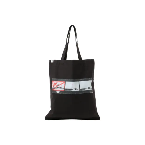 BEAMS Хлопок Тоут Сумка Сумка для покупок Сумка Женская Черная