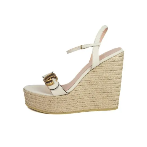 GUCCI Стильный Сандалии Женские Белые