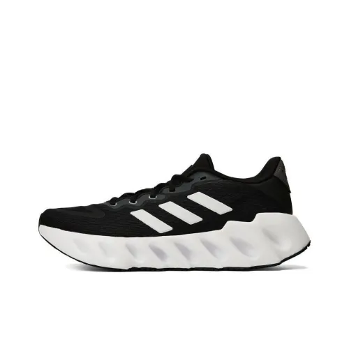 Adidas Switch Run Slip-resistant Abrasion-resistant Low Top Беговые кроссовки Женские Черные