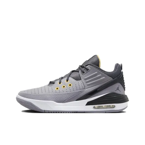 Jordan Max Aura 5 Беговые кроссовки Низкий Топ Серый Мужской