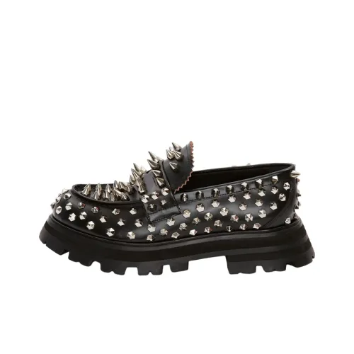 Alexander McQueen Лоферы для прогулок Женские Черные