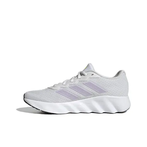 Adidas Switch Move Амортизация Низкий Топ Повседневные Беговые Кроссовки Женские Белый Фиолетовый