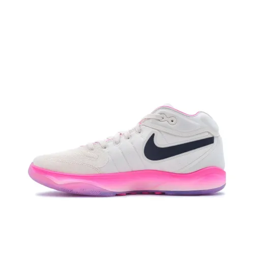 Nike Air Zoom GT Hustle 2 Low Топ Баскетбольные кроссовки Мужской Белый