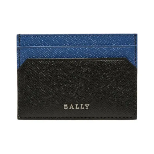 BALLY Кошелек из коровьей кожи держатель для карт стандартный мужской черный и синий