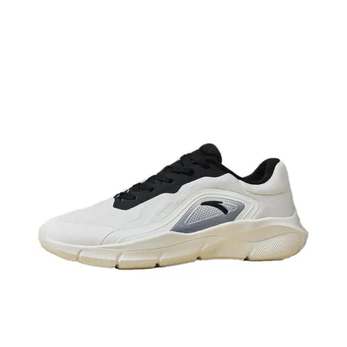 ANTA Амортизация Низкий Топ Бадминтон Обувь Мужская Белый Черный