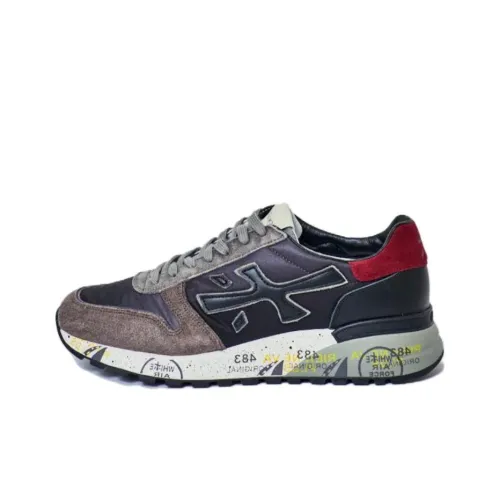 PREMIATA Mick Повседневный Низкий Топ Черный Фиолетовый Мужской