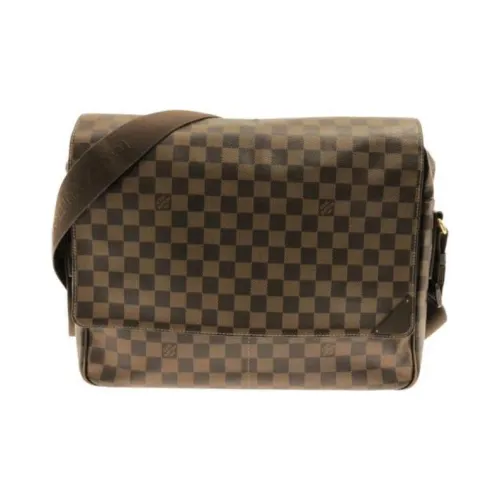 LOUIS VUITTON Холст Курьер Сумка Сумка через плечо Сумка на плечо Женская Коричневая