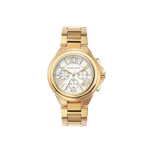 MICHAEL KORS Кварцевый механизм Мужские часы CAMILLE 43 мм Белый