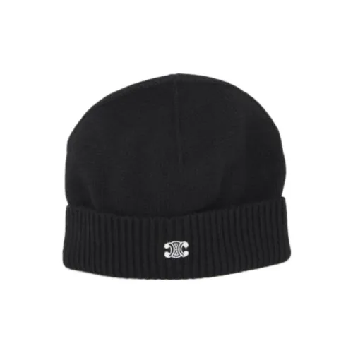 CELINE Кашемир Шапки-бини Унисекс Черный