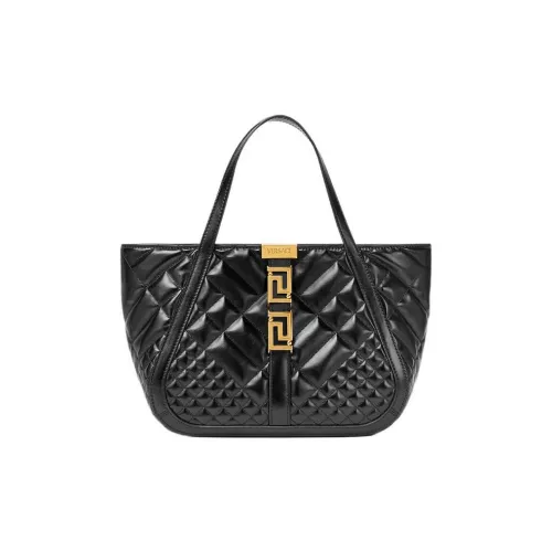 FANSIZHE Телячья кожа Тоут Сумка Сумка для покупок Портативная Сумка через плечо Сумка через плечо Женская Черная