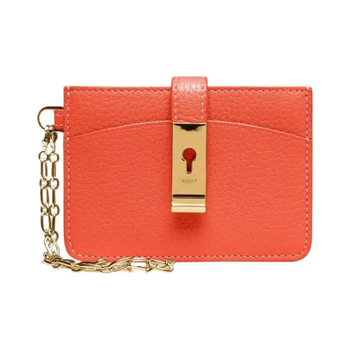 BALLY Кошелек из коровьей кожи кошелек держатель для карт женский оранжевый