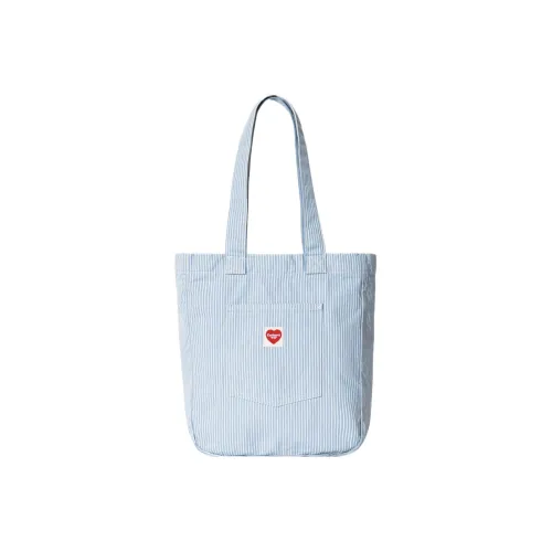 Carhartt WIP Хлопок Тоут Сумка Сумка для покупок Сумка на плечо Унисекс Синий Белый