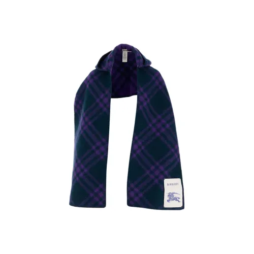 Шаль Burberry Knit Scarves Unisex Фиолетовый