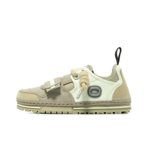 OETZI Низкие кроссовки для скейтбординга унисекс зеленые