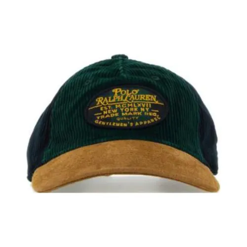 Polo Ralph Lauren Хлопковые кепки мужские зеленые