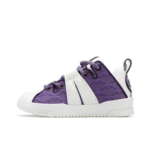 Палладий Slip-resistant Abrasion-resistant Low-top Скейтборд Кроссовки Женские Фиолетовые