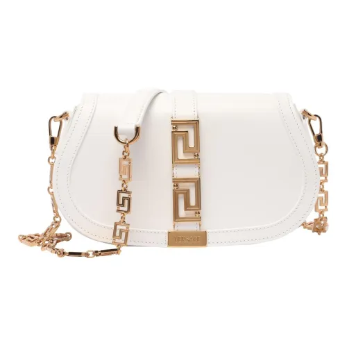 FANSIZHE Сумка через плечо из коровьей кожи женская белая