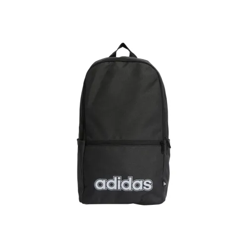 Adidas Рюкзак из переработанного полиэстера с тканью в рубчик стандартный унисекс черный