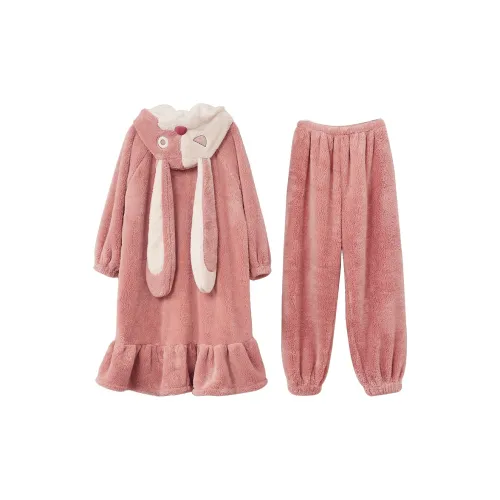 MIOJUER Осенне-зимний халат для сна Женские