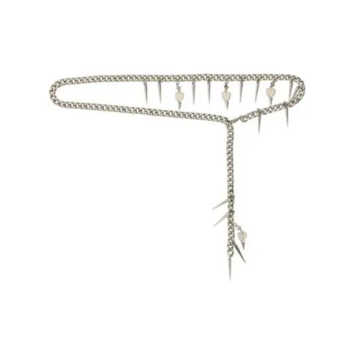 Alessandra Rich Цепи для талии Женские Серебряные