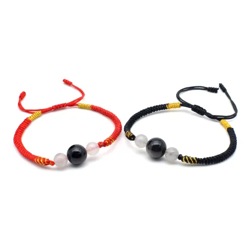 DAP Браслет Шнурки Unisex Черный Красный
