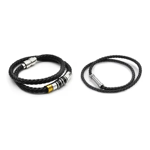 DAP Кожа Нарукавные повязки Черный Унисекс