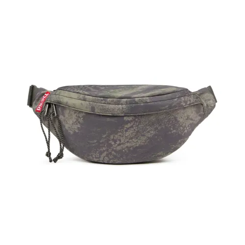 DIESEL Полиэстер Одно плечо Через плечо Бананка Мужской Зеленый