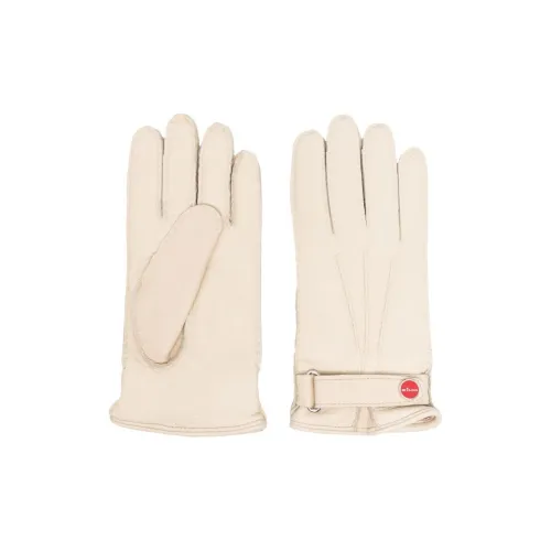 KITON Кожа, Кашемир Перчатки Мужские