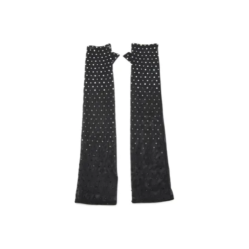 Alessandra Rich Перчатки Женские Черные