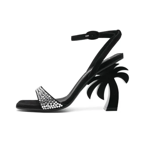 PALM ANGELS Пальма One Ремешок Сандалии Женские Черные