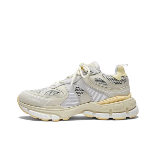 Axel Arigato Marathon Casual Low Top Beige Yellow Women's
