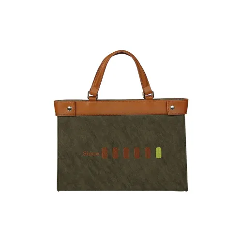 IRIDESCENCE Холст с кожей Spy Сумка Тоут Сумка через плечо Сумка Средний Женская Яшма