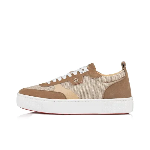 Christian Louboutin Скейтборд Кроссовки Низкие Коричневые Мужские