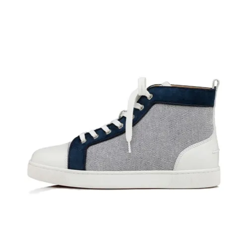 CL Louis High Топ Скейтборд Кроссовки Мужские Серебряные