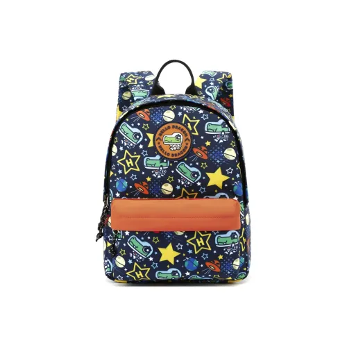 HELLO DRAGON Полиэстер Рюкзак Стандартный Детский Звездный Небесный Сиреневый