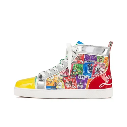 Christian Louboutin Скейтборд Кроссовки Высокие Многоцветные Мужские