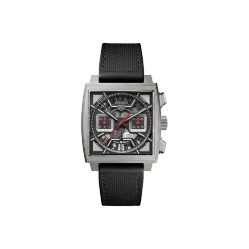 TAG HEUER Автоматический Механический Механизм Мужские Часы Monaco Collection 39 мм Скелет