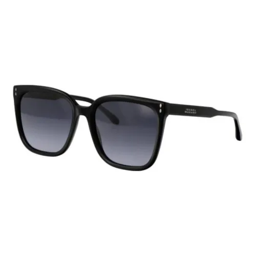 ISABEL MARANT Ацетат Нерегулярная форма Солнцезащитные очки Унисекс Черный