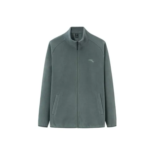 ANTA ZONGXUNXILIE Куртка Мужская Водно-зеленая