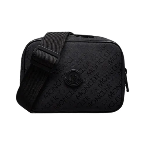 Moncler Полиэстер с Полиамидным Нейлоном Сумка через плечо Стандартная Мужская Черная