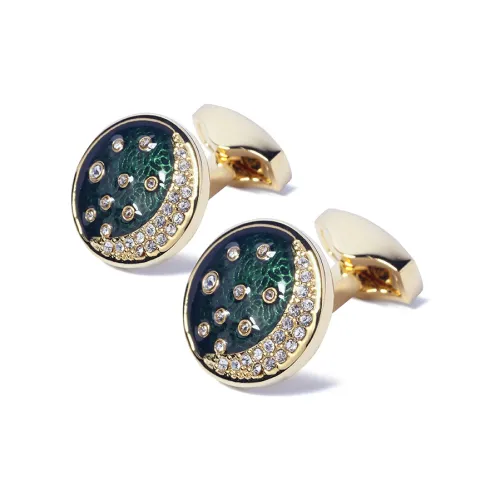 WILLIAM MILTON Запонки из латуни с рунами, мужские