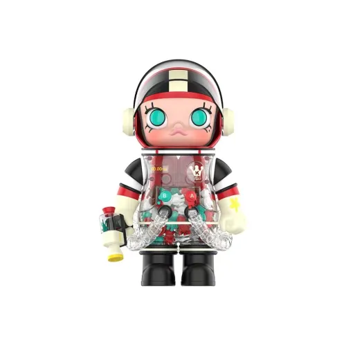 POP MART 400% Molly Mega Space Graffiti Модные Фигурки 29,5 см