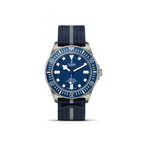 TUDOR Автоматический Механический Механизм Мужские Часы Leader Submariner Collection 42 мм Синий