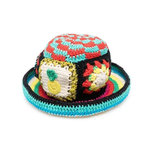 Alanui Хлопок Шапки-бини Женские Многоцветный